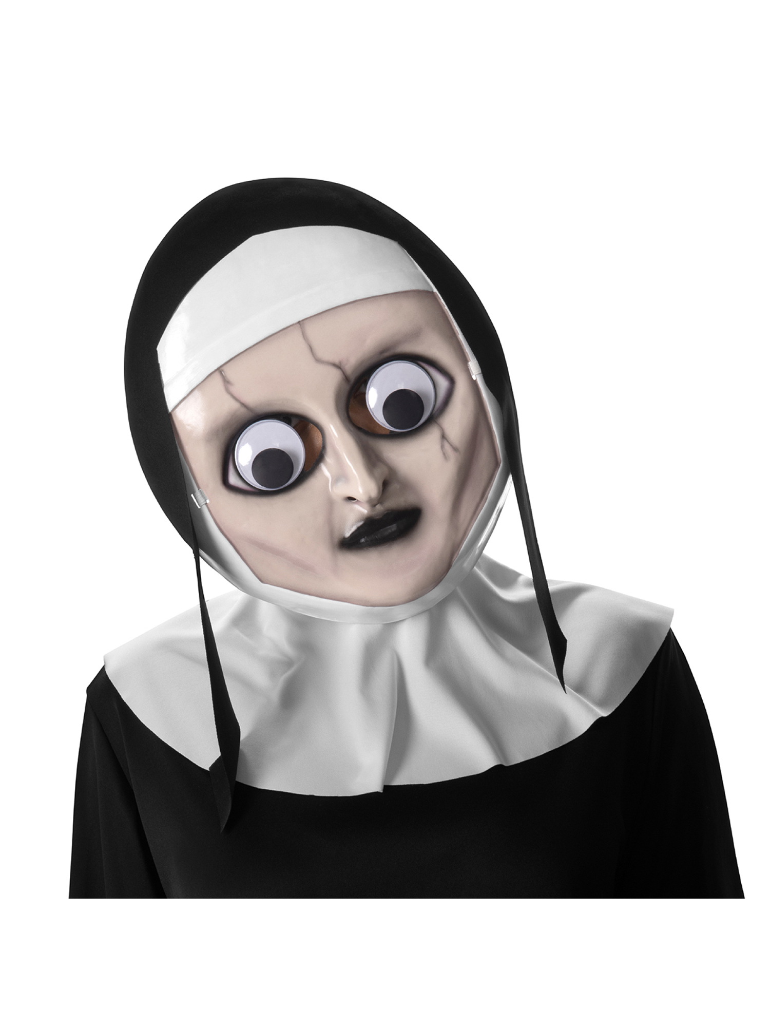 Rubies The Nun Googly Eye maska