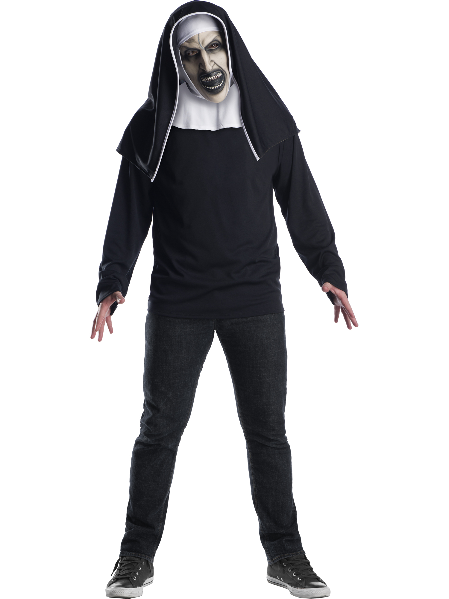 Rubies The Nun 3/4 maska s kapucí