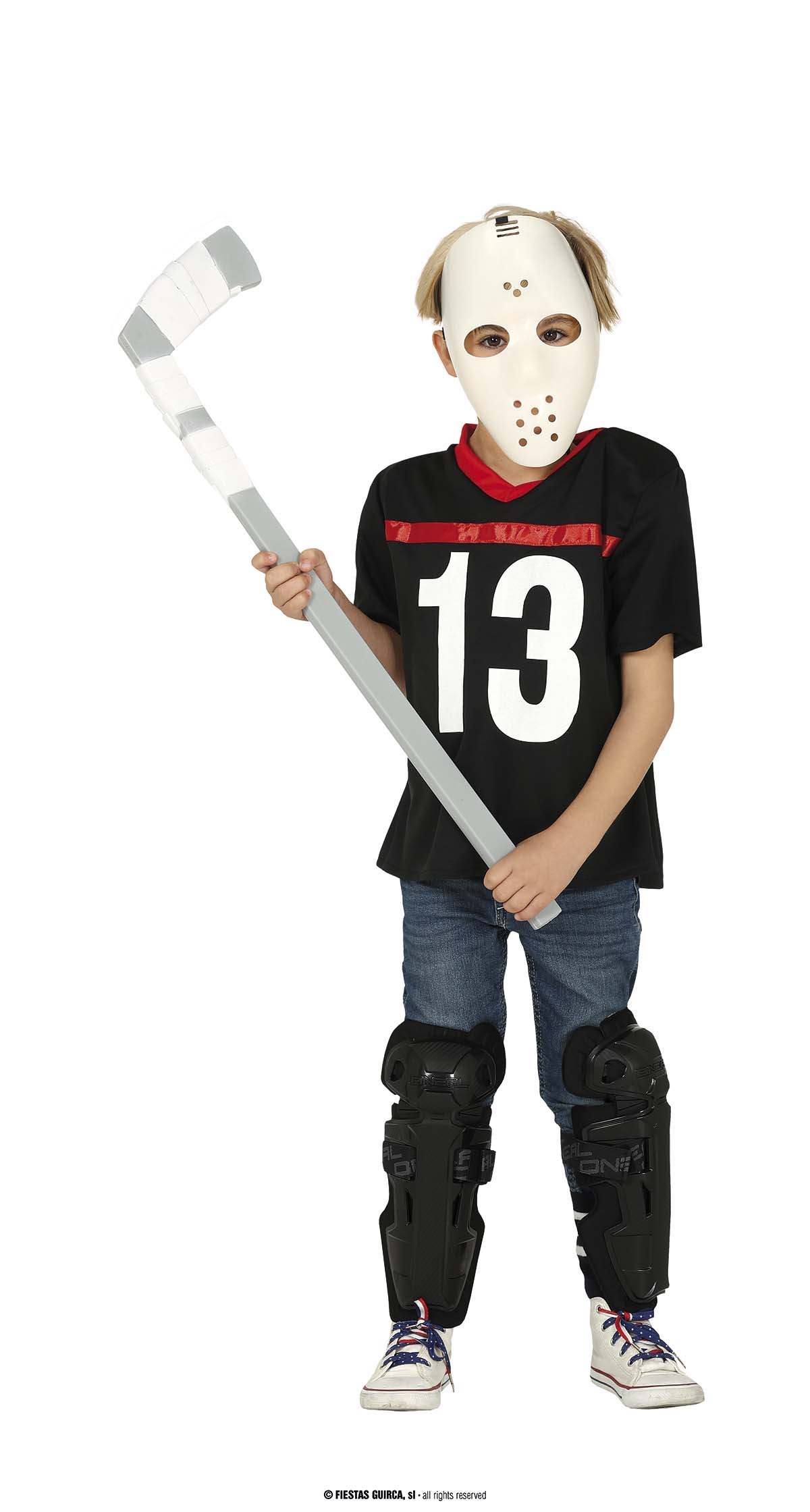 Guirca Jason hráč dětský kostým Velikost: 10-12 let