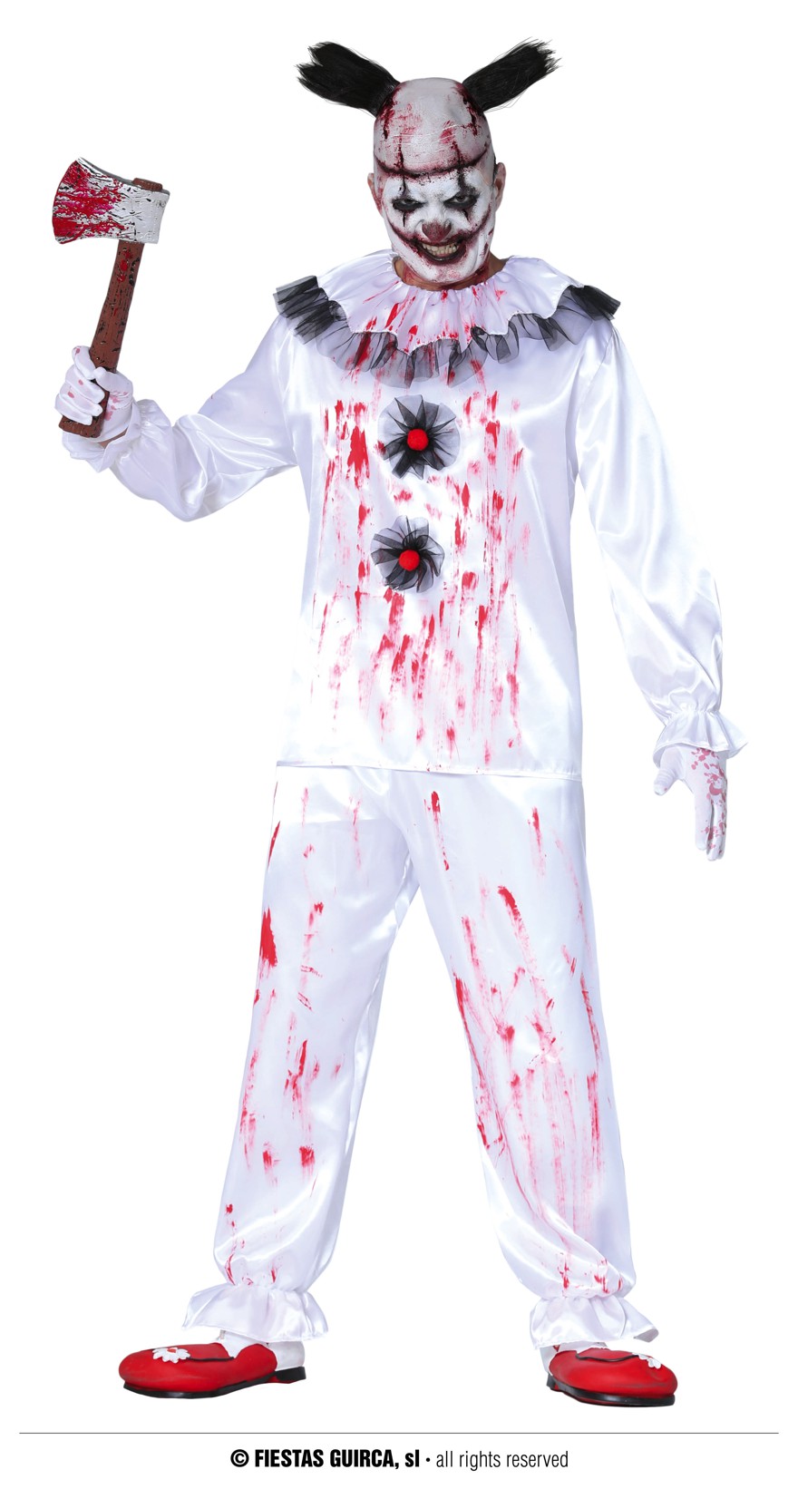 Guirca Klaun zabiják pánský kostým Velikost: M 48/50