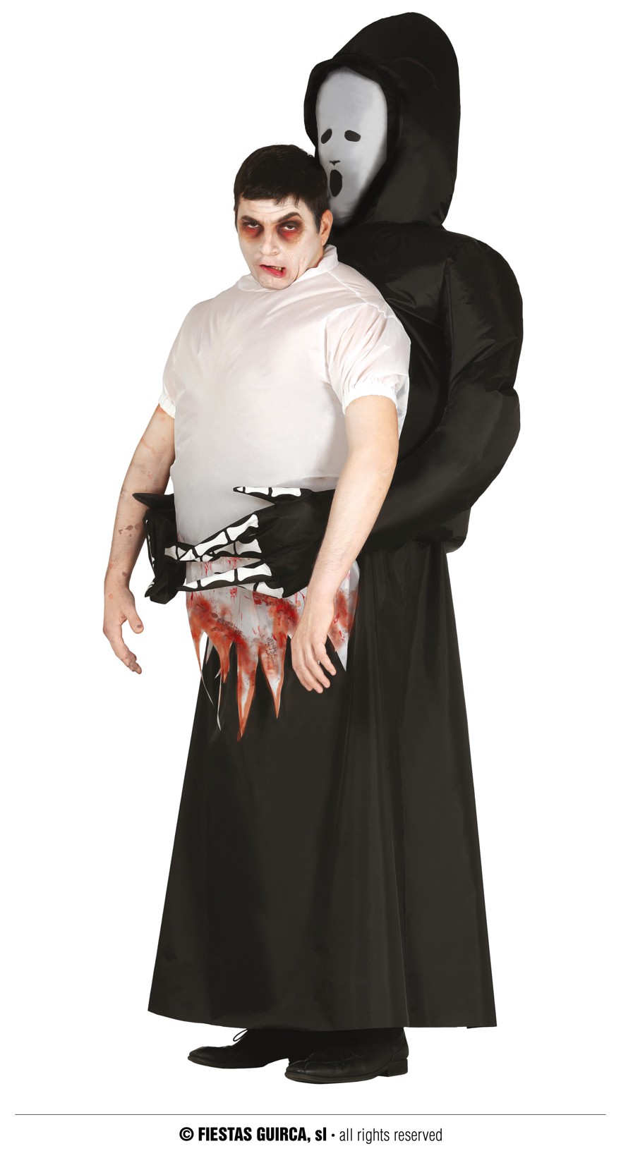 Guirca Smrtka nesoucí mrtvolu pánský kostým Velikost: L 52/54