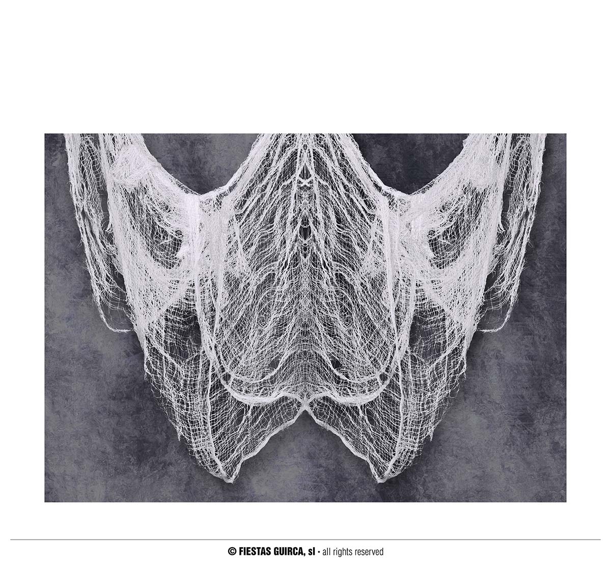 Guirca Bílá tkanina 200x500 cm