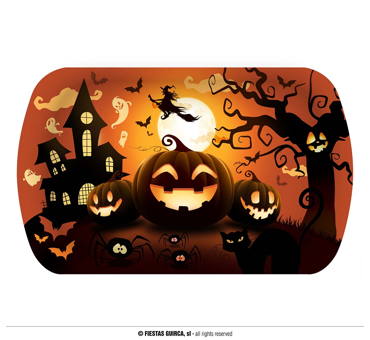 Guirca Tác s dýněmi 29x15x3,5 cm