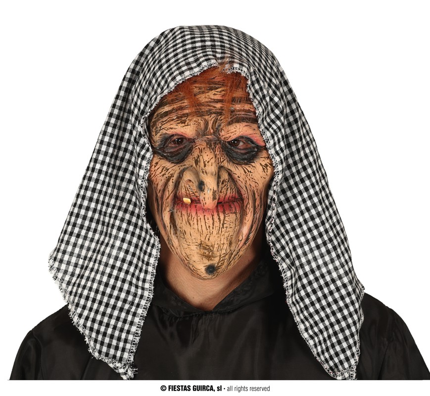 Guirca Maska čarodějnice s kapucí