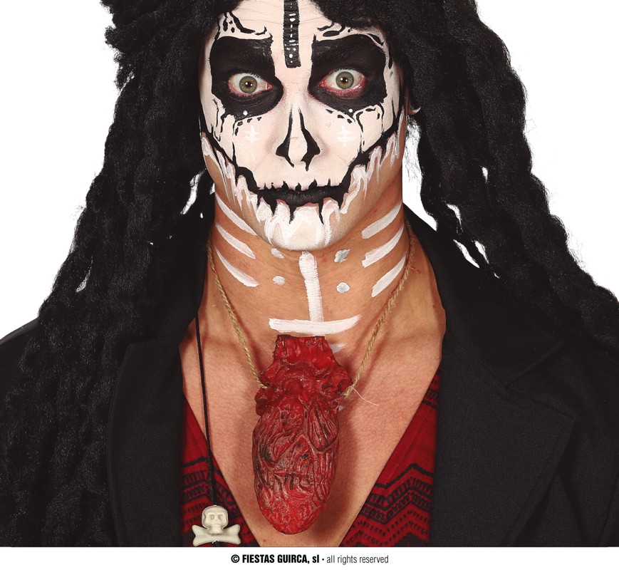 Guirca Náhrdelník s krvavým srdcem