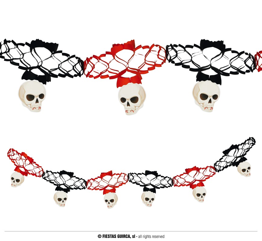 Guirca Fantasy girlanda s lebkami 15x200 cm