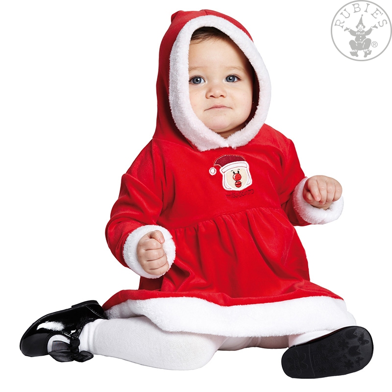 Rubies Německo Dětský kostým Miss Santa varianta: 86