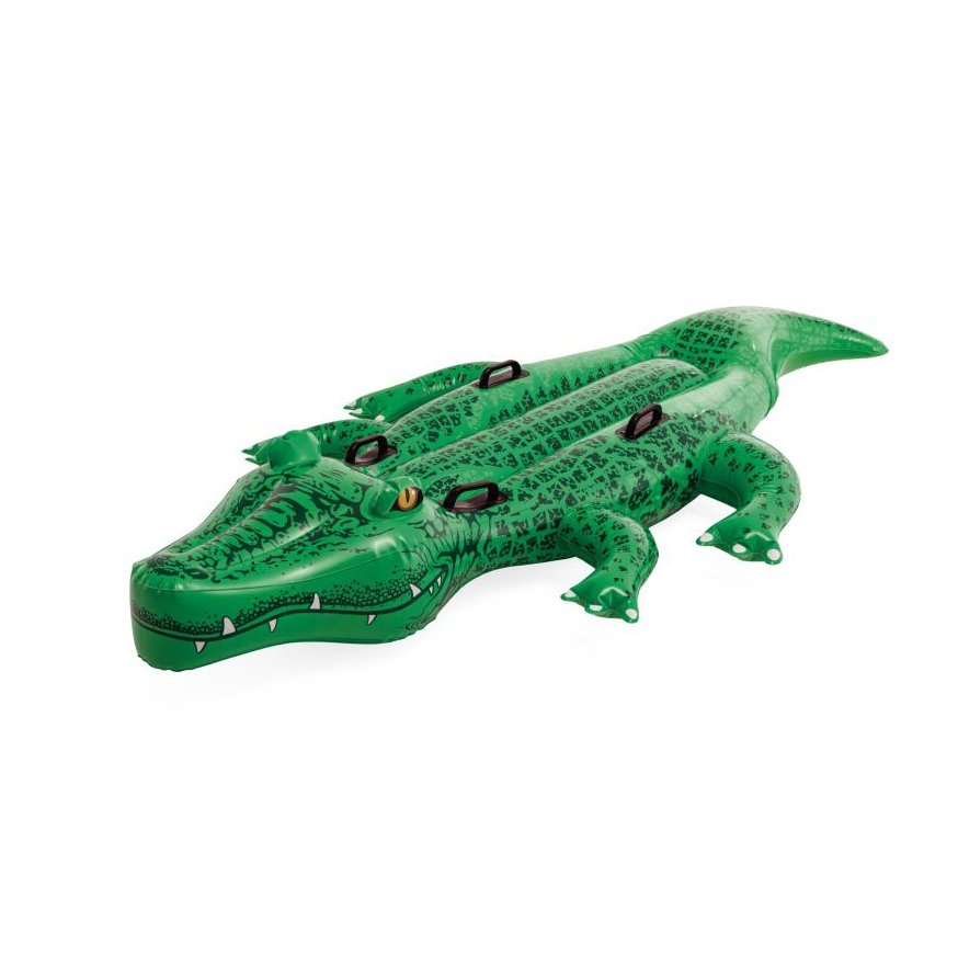 Plovoucí KROKODÝL nafukovací Intex 58562 203x114cm varianta: zelená