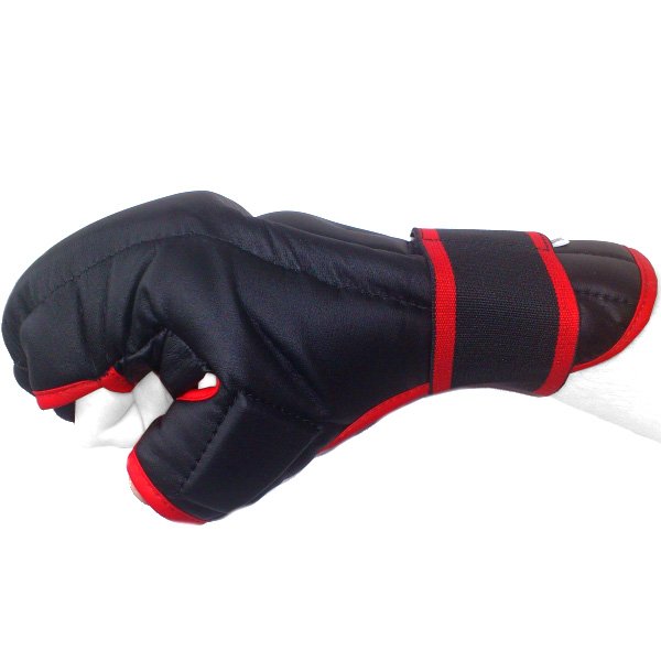 Rukavice Kung-fu PU597 EFFEA velikost L, M, S, XL červeno/černé varianta: Velikost L