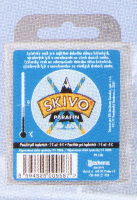 DRUCHEMA Lyžařský vosk SKIVO PA modrý varianta: modrá