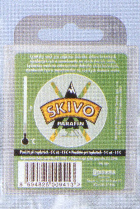 DRUCHEMA Lyžařský vosk SKIVO PA zelený varianta: zelená