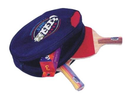 Ostatní Pouzdro na 2 PP pálku DHS DOUBLE varianta: ČERNÁ/MODRÁ -