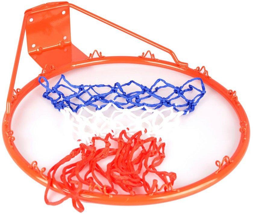 Koš na basket + síťka  1107 SPARTAN červený průměr koše 45 cm varianta: červená