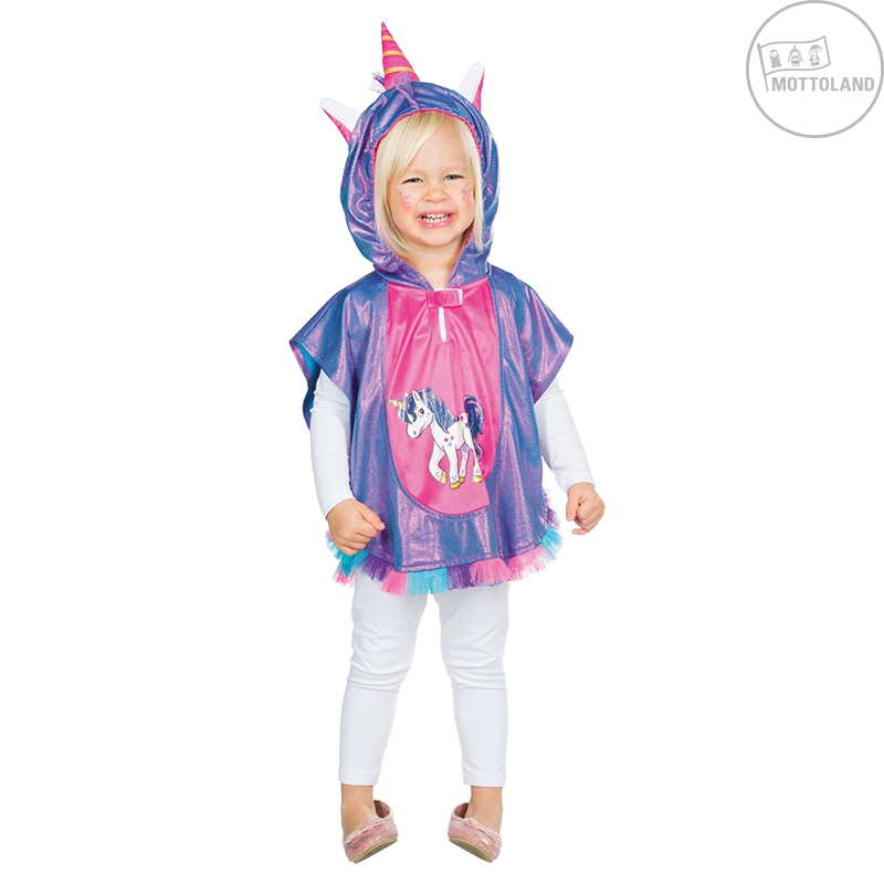 Mottoland Německo Pelerína s kapucí - jednorožec varianta: 98