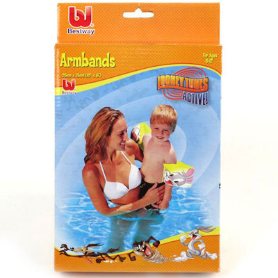 Bestway nafukovací rukávky Looney Tunes 97010 Barva: žlutá