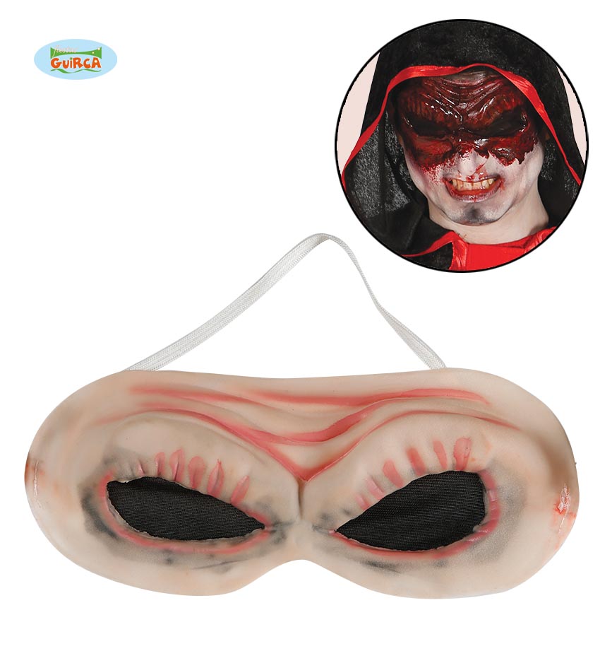 Guirca Fiestas Španělsko Latexová maska TERROR x