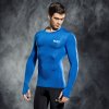 Select Compression T-shirt L/S 6902 modrá