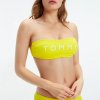 Tommy Hilfiger Plavky Essential Bandeau Žluté Vrchní Díl M
