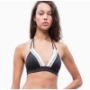 Calvin Klein Plavky CK Logo Triangle Black Vrchní Díl M