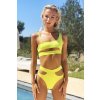 Hugz Plavky Malibu Cut Out Bikini Lime L