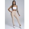 Gym Glamour Tepláky Boyfriend Beige L