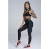 Gym Glamour Legíny String Waist Black L