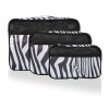 Heys Exotic Packing Cube Set Zebra – sada 3 ks