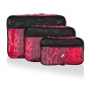 Heys Exotic Packing Cube Set Red python – sada 3 ks