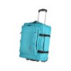 Travelite Basics Trolley Backpack Turquoise print + textilní rouška ke každé objednávce zdarma