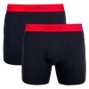 Calvin Klein 2Pack Boxerky Red&Black Dlouhé S
