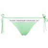 Calvin Klein Plavky CK Logo Green Spodní Díl L