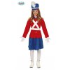 Cínový vojáček dívka dětský kostým  Tin soldier girl - child costume