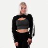 Better Bodies Crop Mikina Chrystie Black L