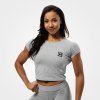 Better Bodies Crop-top Chelsea Tee Grey Melange