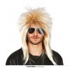 Blond rocker paruka
