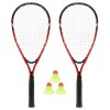 Crossmintonový set NILS NRS001 červený