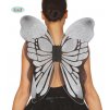Motýlí křídla stříbrná 46 x 54 cm