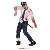 Zombie policista pánský kostým