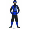 Modrý ninja dětský kostým
