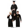 Student/kněz/soudce kostým pro dospělé