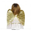 Dětská zlatá křídla 40x35 cm
