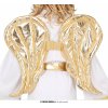 Zlatá andělská křídla 50x40 cm