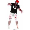Zombie hráč rugby pánský kostým