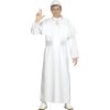 Kostým pápeža pre dospelých - Biela klerika a plášť
