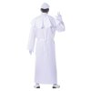 Elegant Pope Costume for Adults - White Cassock and Cape