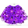 Fialová svítící tutu sukně s čarodějnicemi 40 cm