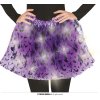 Fialová svítící tutu sukně s čarodějnicemi 40 cm