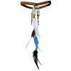 INDIAN HEADBAND WITH FEATHERS, ADULTS