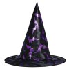 WITCH SET 50 CMS BLACK/PURPLE FOR CHILDREN