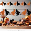 WITCH GARLAND 19 X 300 CMS
